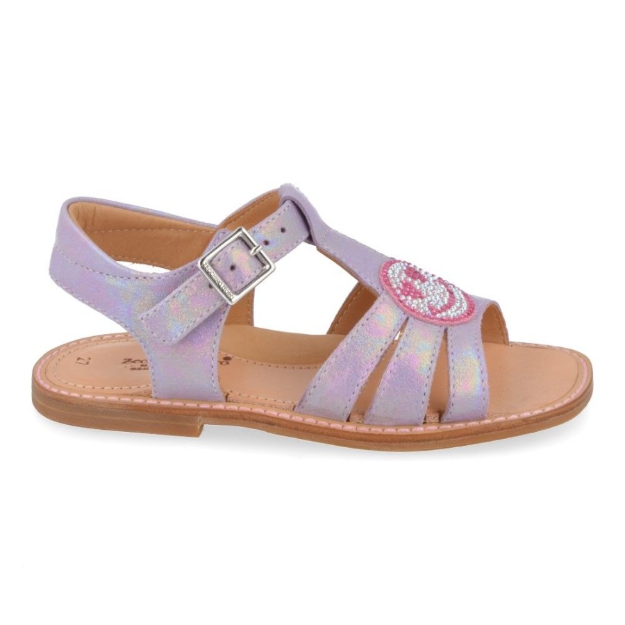 Children'S Shoes For Meisjes zecchino d'oro | Zecchino D'Oro Sandals Lila Girls (A21-1825) - Junior Steps