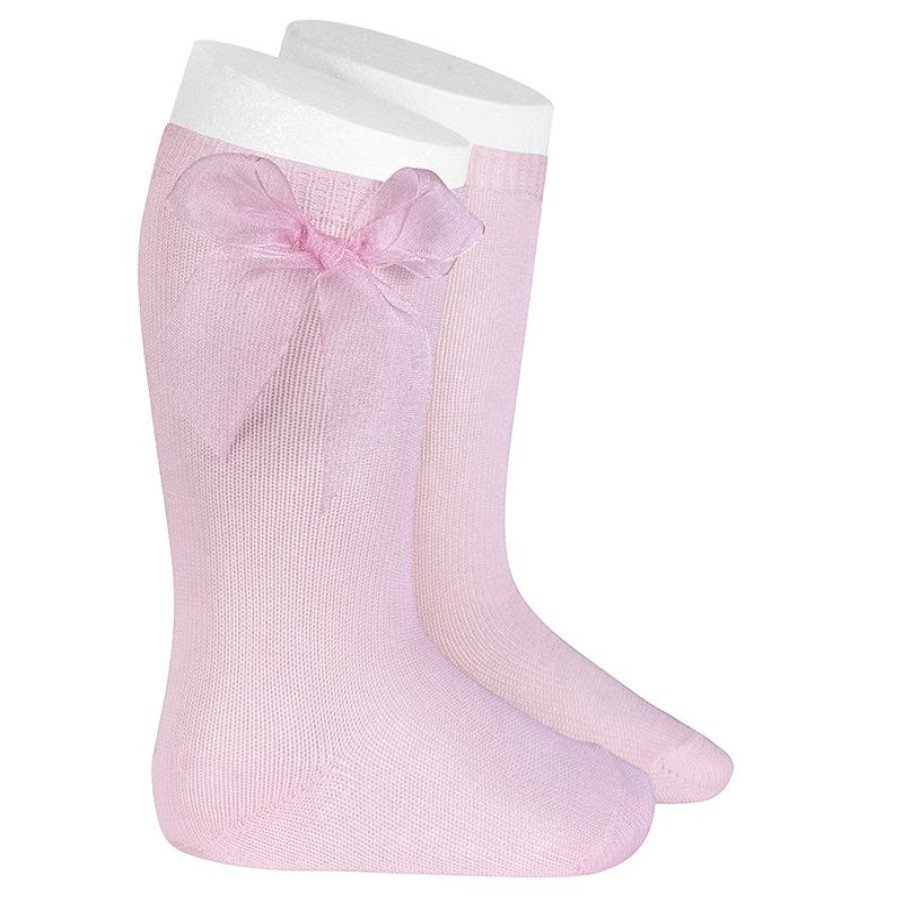 Accessories condor | Condor Knee Socks Pink Girls (2.439/2 Col.500) - Junior Steps