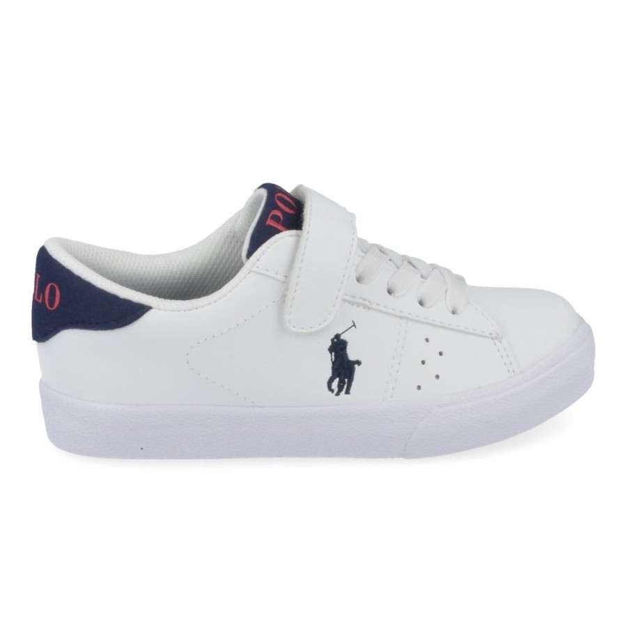 Children'S Shoes For Jongens ralph lauren | Ralph Lauren Sports And Play Shoes Wit Boys (Rf102986) - Junior Steps