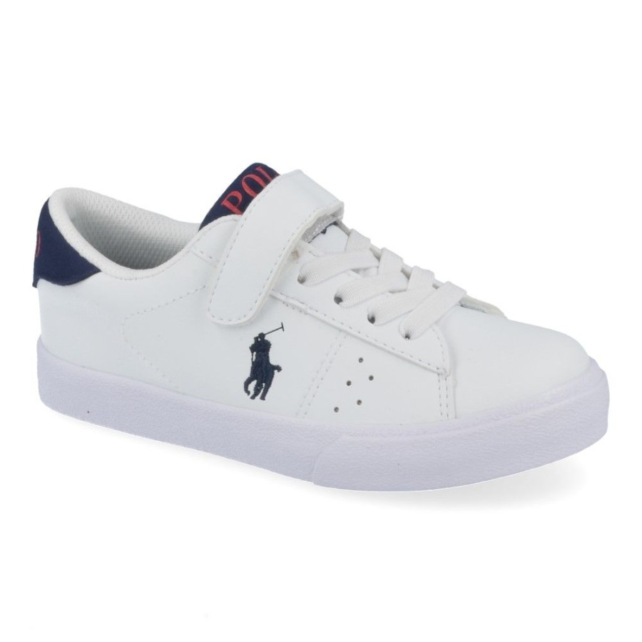 Children'S Shoes For Jongens ralph lauren | Ralph Lauren Sports And Play Shoes Wit Boys (Rf102986) - Junior Steps