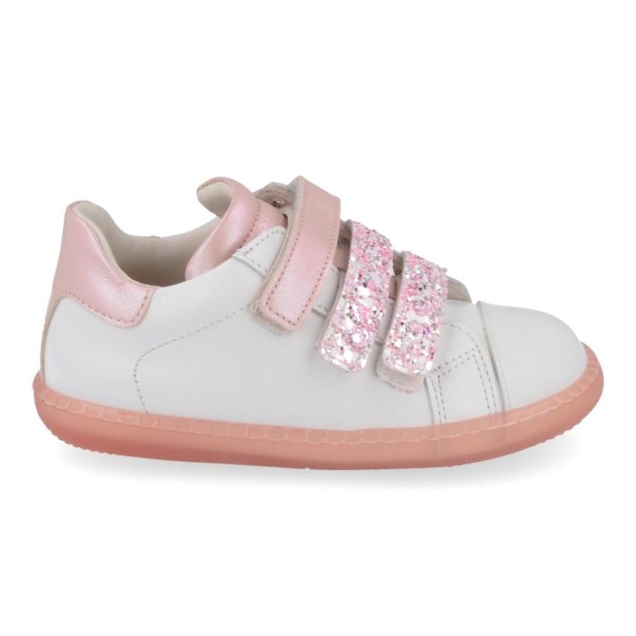 Children'S Shoes For Meisjes zecchino d'oro | Zecchino D'Oro Sneakers Wit Girls (1141) - Junior Steps