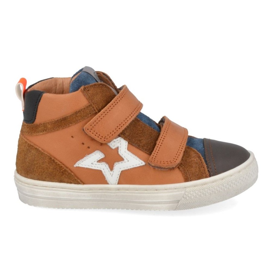 Children'S Shoes For Jongens Kambukka | Romagnoli Sneakers Cognac Boys (1514R938) - Junior Steps