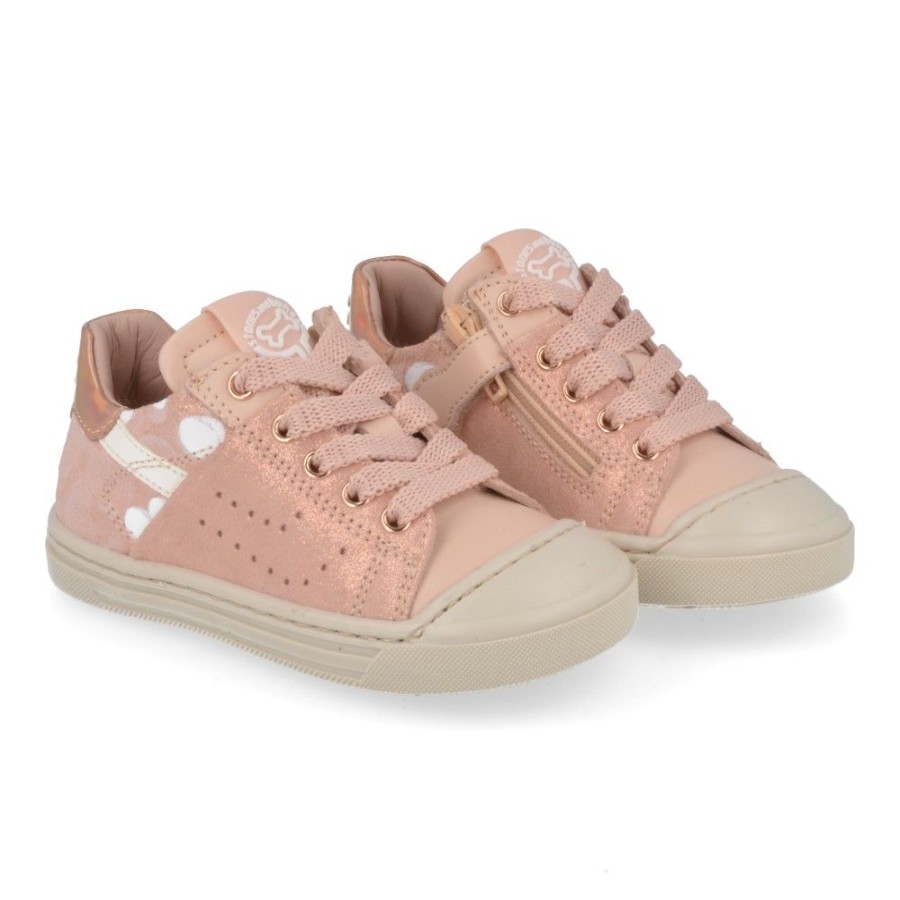 Children'S Shoes For Meisjes shoeboy | Stones And Bones Sneakers Pink Girls (Mile) - Junior Steps