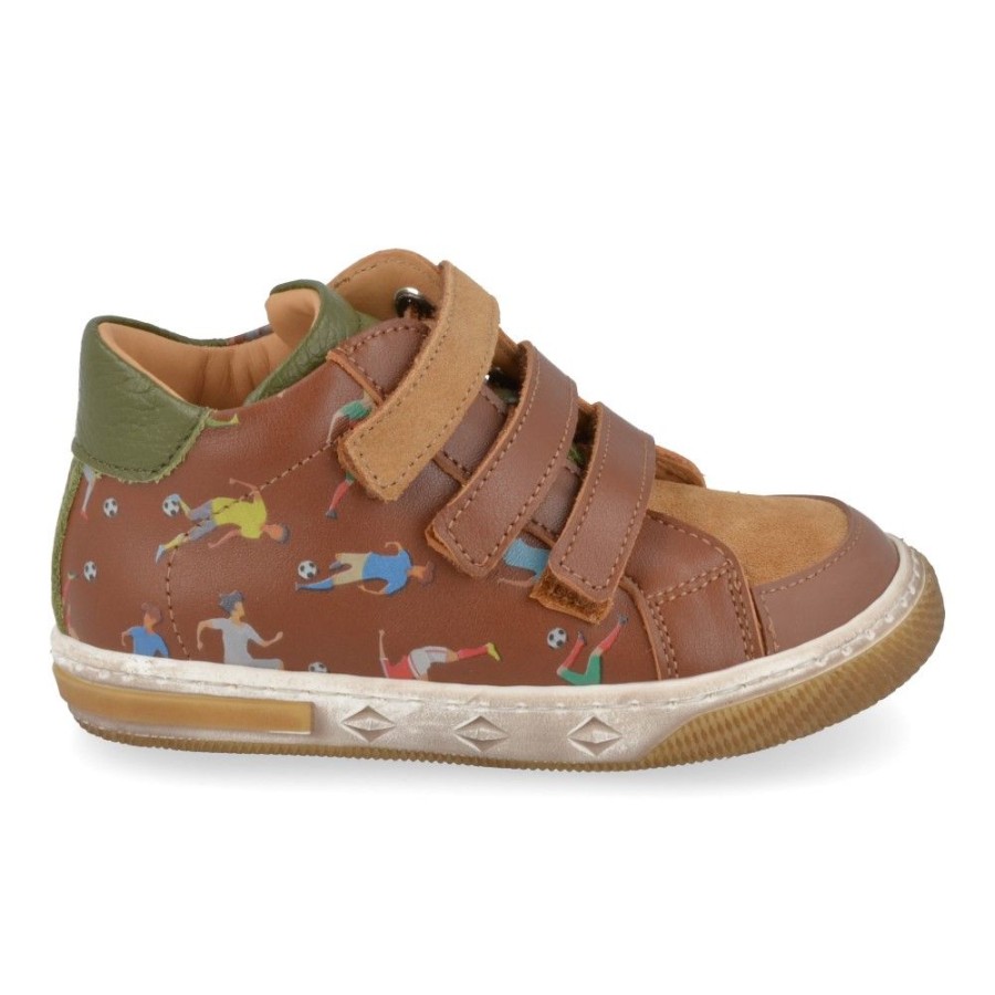 Children'S Shoes For Jongens zecchino d'oro | Zecchino D'Oro Sneakers Cognac Boys (N12-1006) - Junior Steps