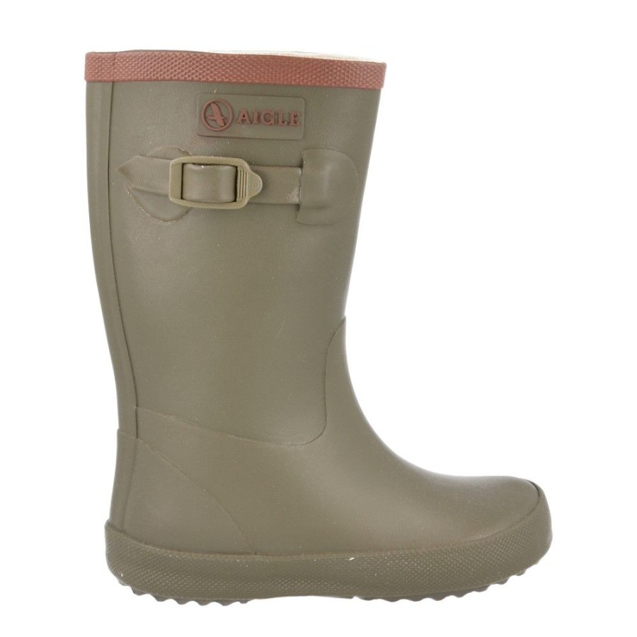 Children'S Shoes For Jongens bama | Aigle Rain Boots Khaki Boys (24567) - Junior Steps