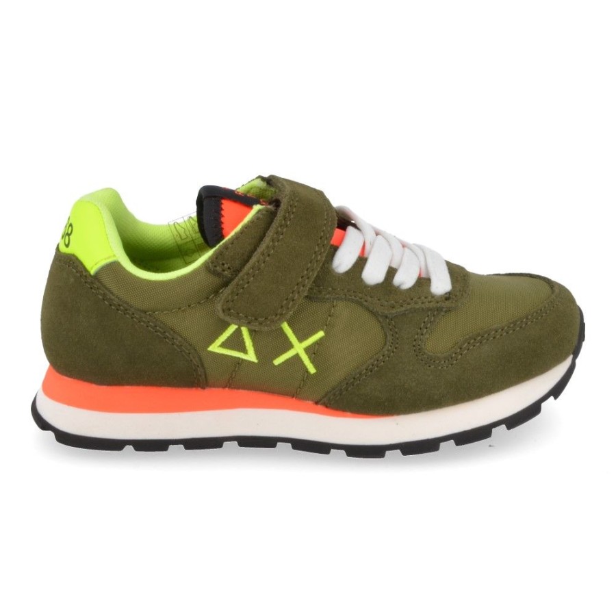 Children'S Shoes For Jongens collonil | Sun68 Sneakers Khaki Boys (Z33302K) - Junior Steps