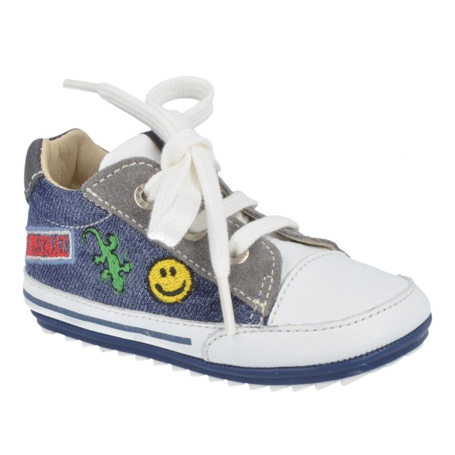 Children'S Shoes For Jongens shoesme | Shoesme Baby Shoes Blue Boys (Bp8S014) - Junior Steps