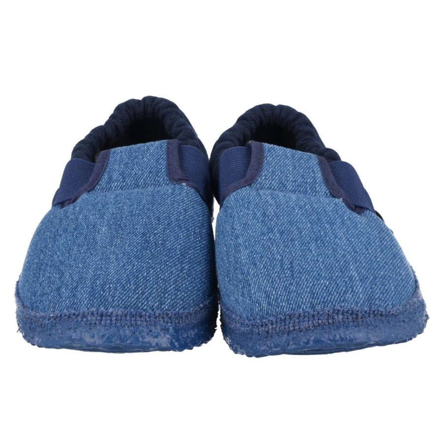 Children'S Shoes For Jongens giesswein | Giesswein Slippers Jeans Boys (45633) - Junior Steps