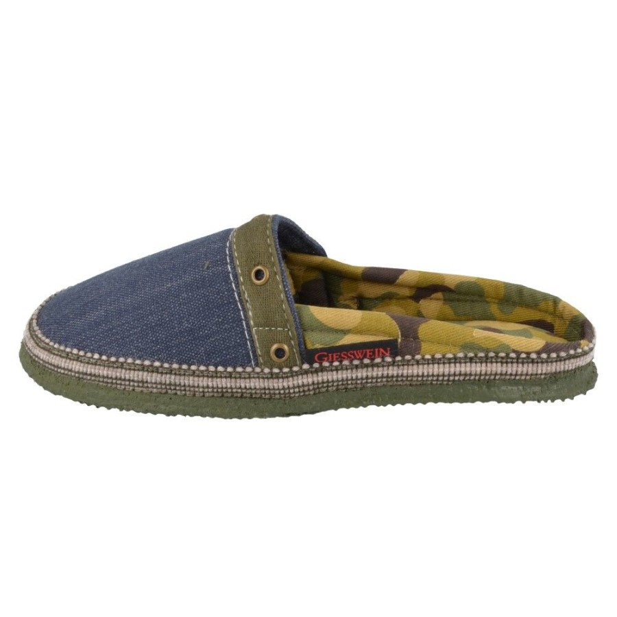 Children'S Shoes For Jongens giesswein | Giesswein Slippers Blue Boys (44608) - Junior Steps