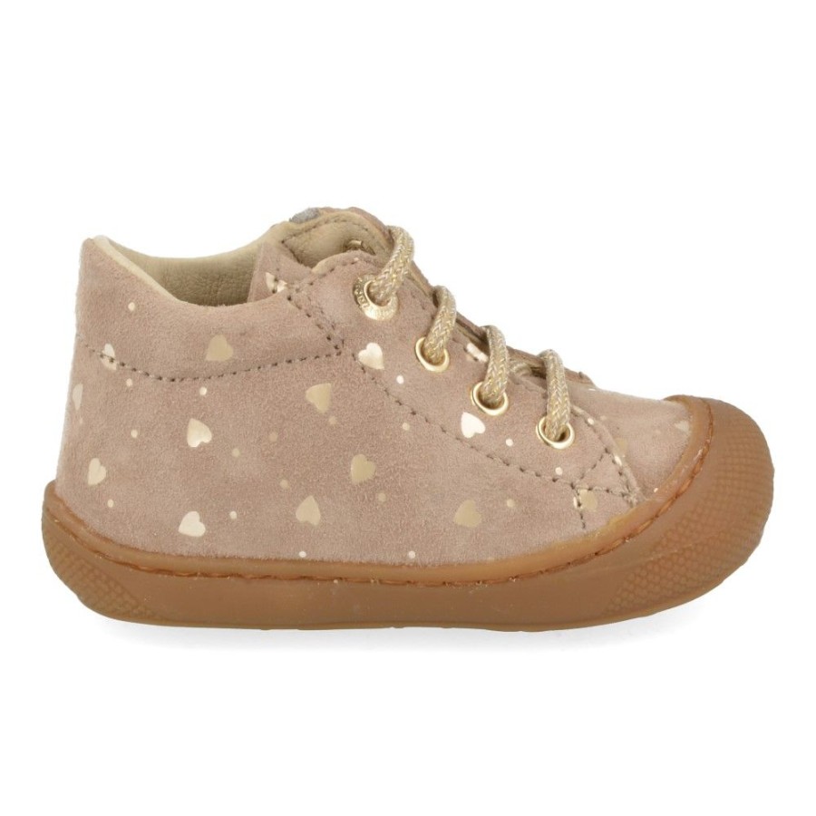 Children'S Shoes For Meisjes naturino | Naturino Baby Shoes Beige Girls (Cocoon) - Junior Steps