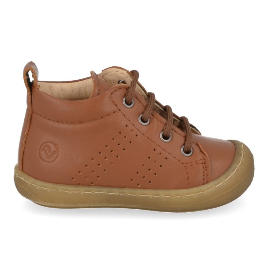 Children'S Shoes For Jongens lunella | Lunella Lace Shoe Cognac (23550) - Junior Steps