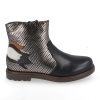 Children'S Shoes For Meisjes collonil | Rondinella Short Boots Black Girls (11969A) - Junior Steps