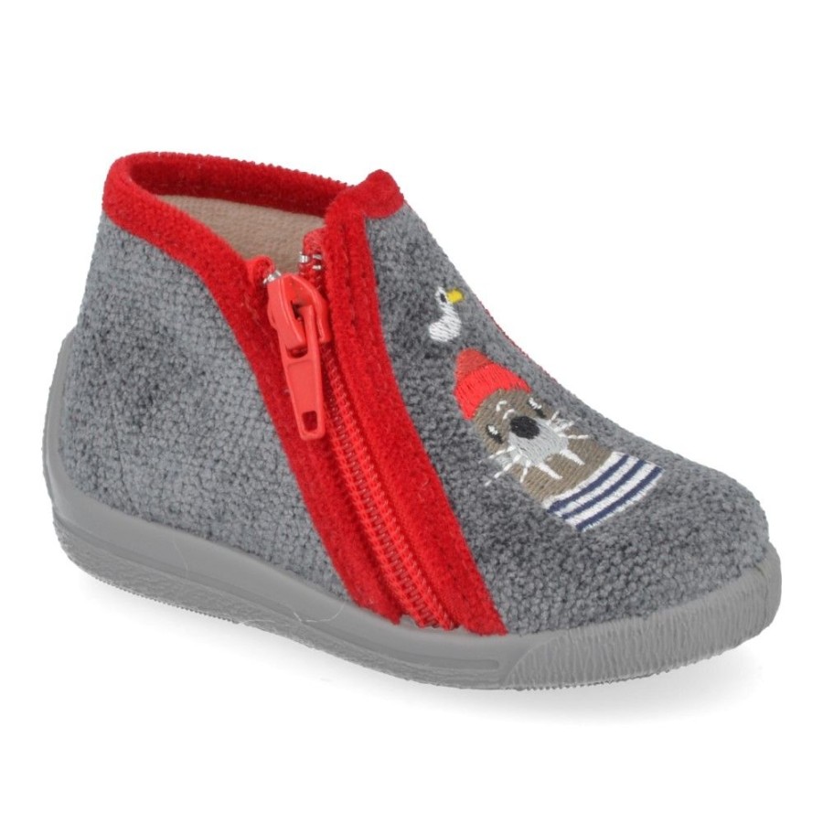 Children'S Shoes For Jongens bellamy | Bellamy Slippers Grey Boys (28754001 Temo) - Junior Steps