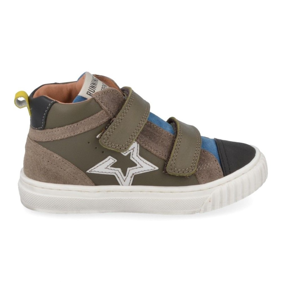 Children'S Shoes For Jongens romagnoli | Romagnoli Sneakers Khaki Boys (3487R884) - Junior Steps