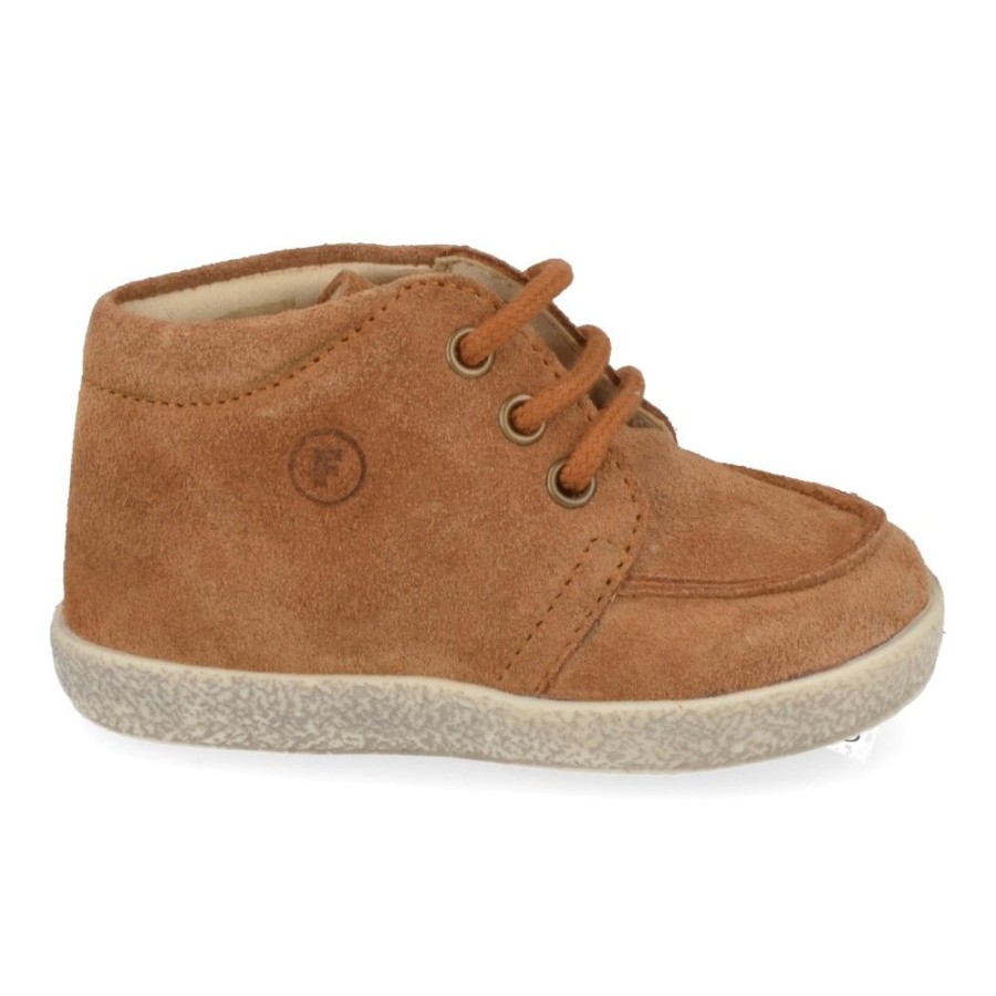 Children'S Shoes For Jongens shoeboy | Falcotto Sneakers Cognac (Ostrit) - Junior Steps