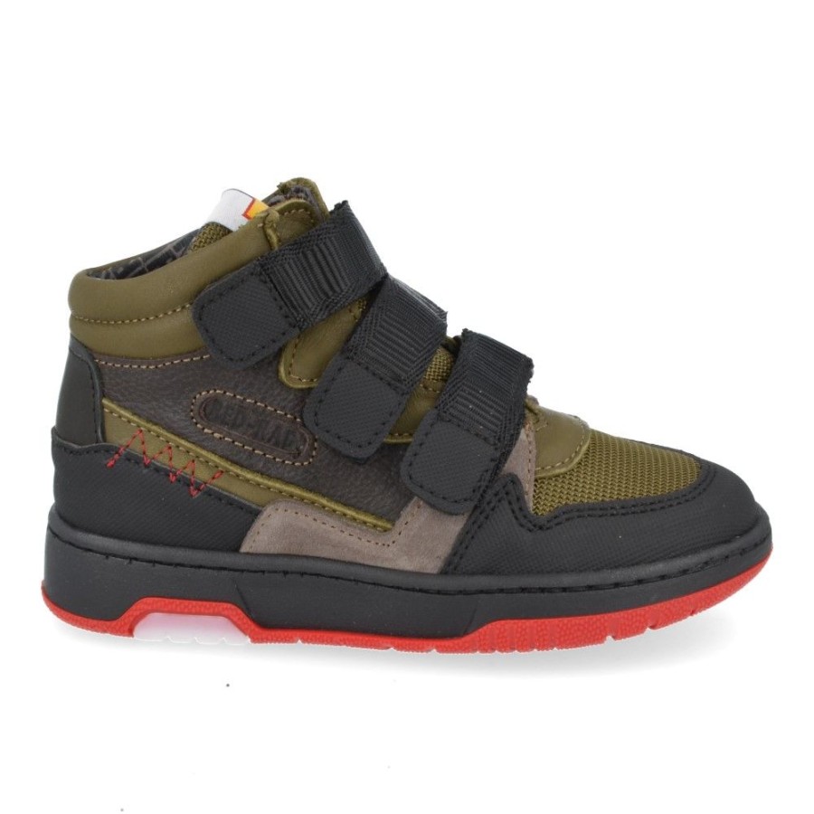 Children'S Shoes For Jongens shoeboy | Red Rag Sneakers Khaki Boys (13627) - Junior Steps