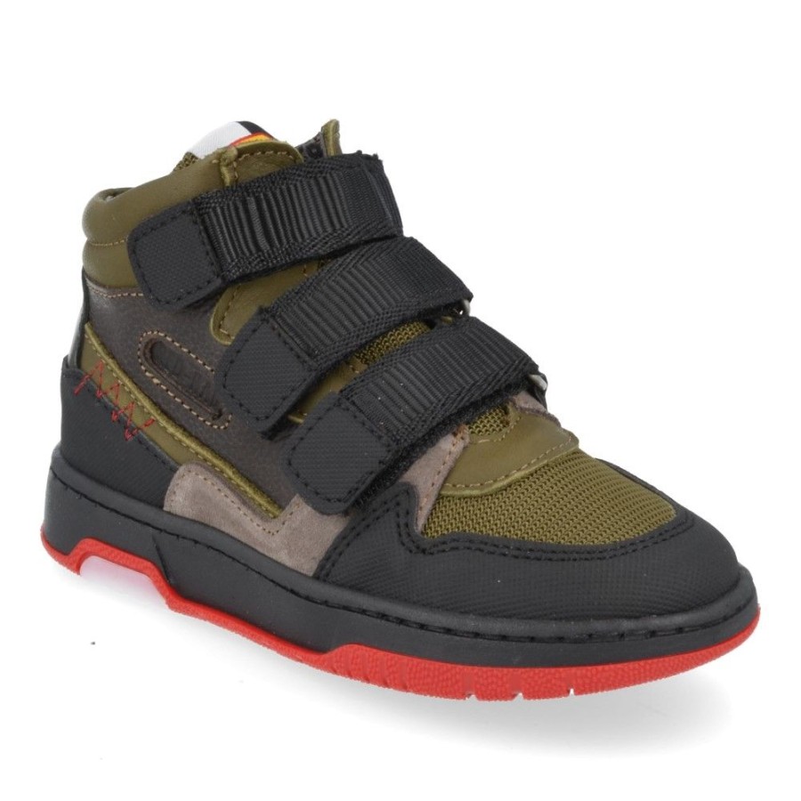 Children'S Shoes For Jongens shoeboy | Red Rag Sneakers Khaki Boys (13627) - Junior Steps