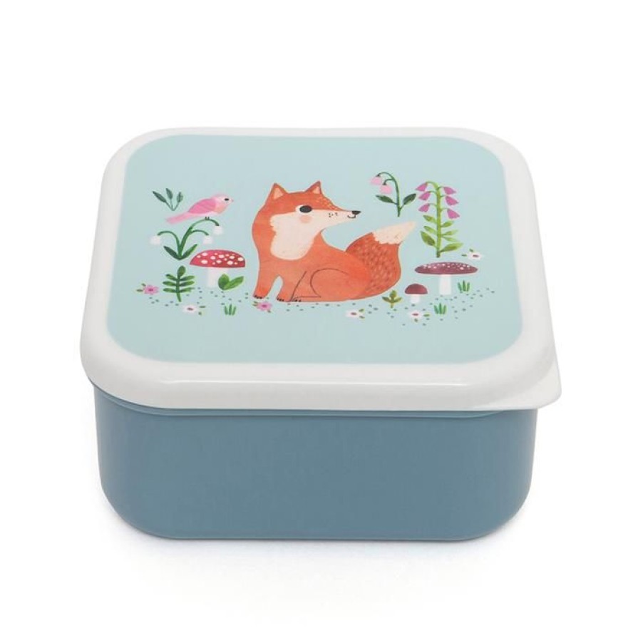 Accessories petit monWholesale | Petit Monkey Sandwich Box Blue () - Junior Steps