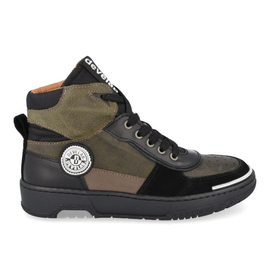 Children'S Shoes For Jongens falke | Develab Sneakers Khaki Boys (45721) - Junior Steps