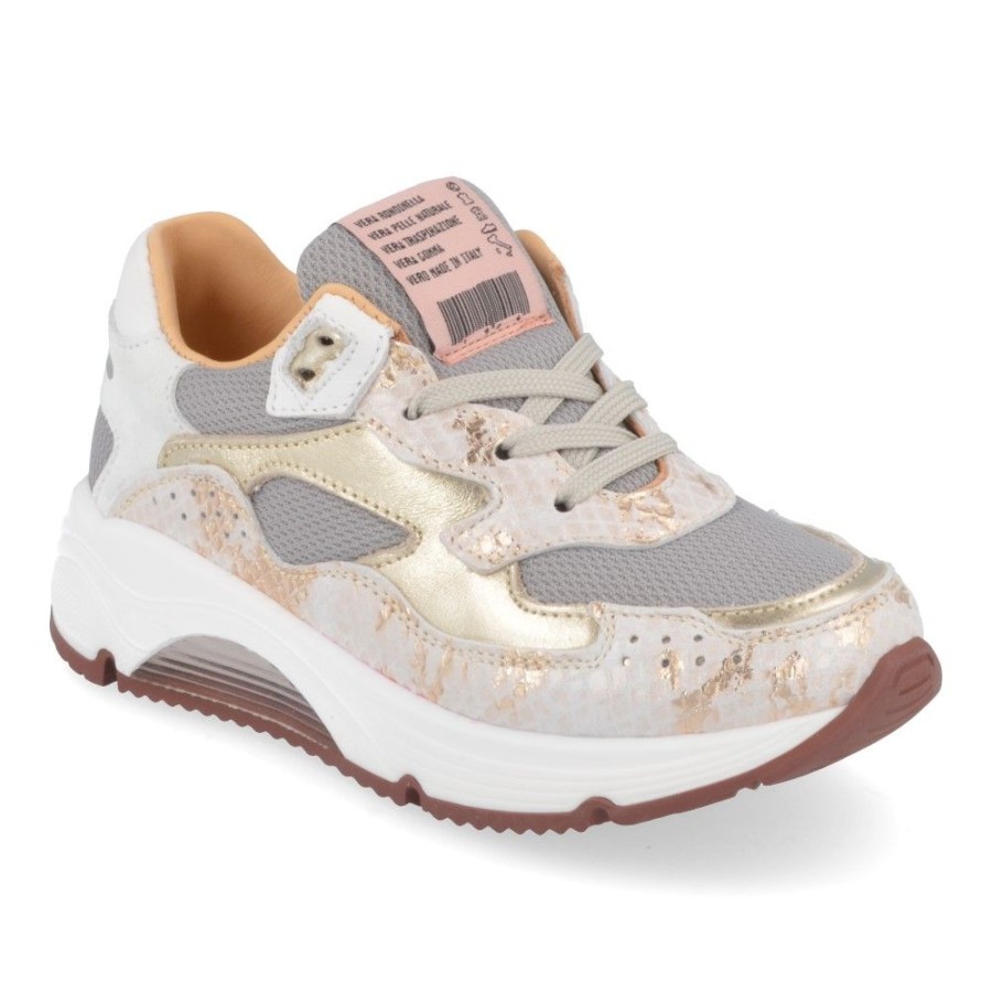 Children'S Shoes For Meisjes shoeboy | Rondinella Sneakers Beige Girls (11712Al) - Junior Steps