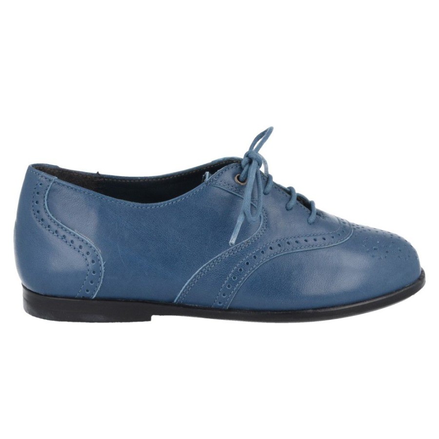 Children'S Shoes For Meisjes beberlis | Beberlis Lace Shoe Blue Girls (17358) - Junior Steps