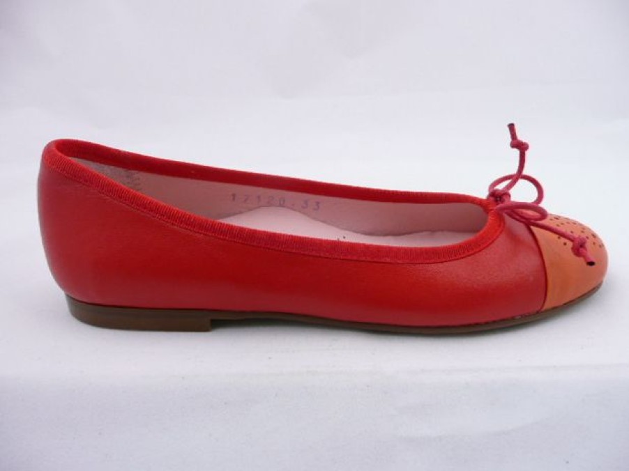 Children'S Shoes For Meisjes beberlis | Beberlis Ballerina Red Girls (17120) - Junior Steps