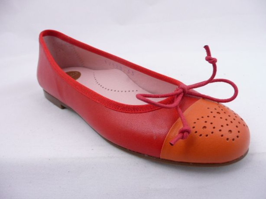 Children'S Shoes For Meisjes beberlis | Beberlis Ballerina Red Girls (17120) - Junior Steps