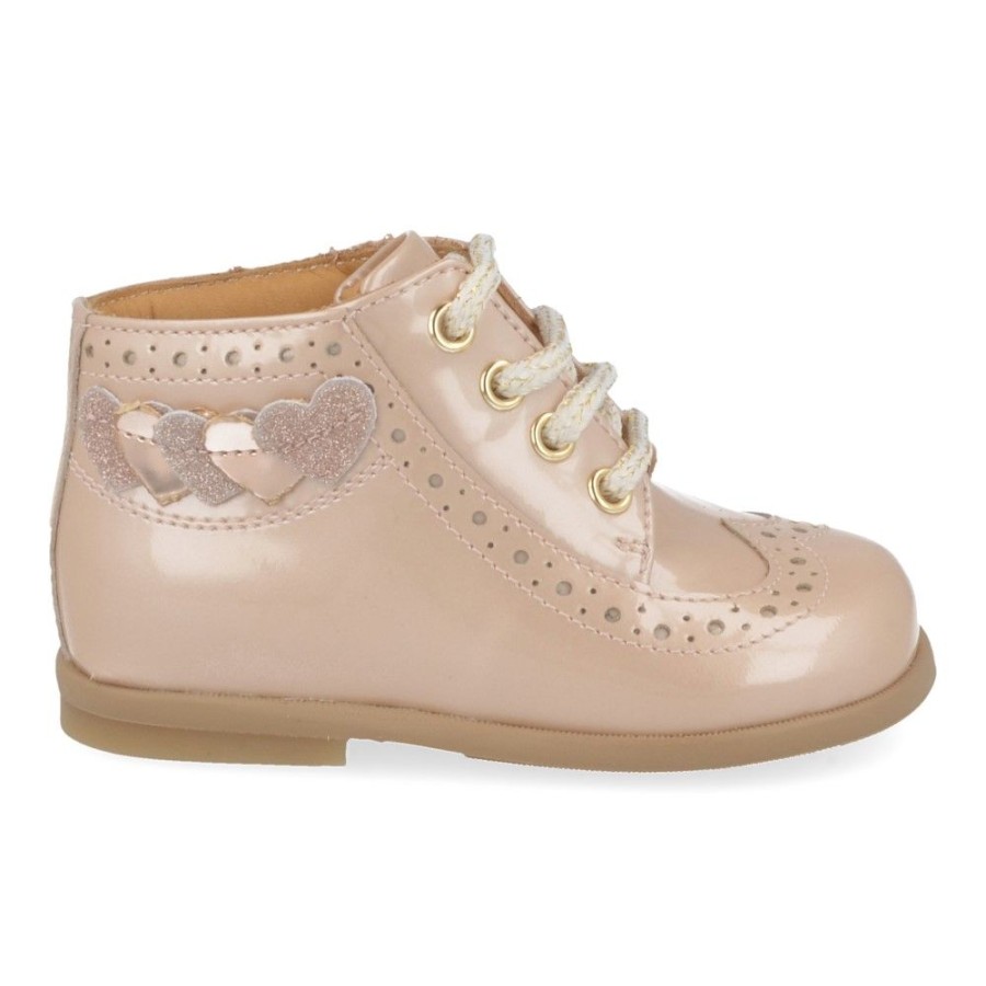 Children'S Shoes For Meisjes collonil | Zecchino D'Oro Lace Shoe Nude Girls (1206) - Junior Steps