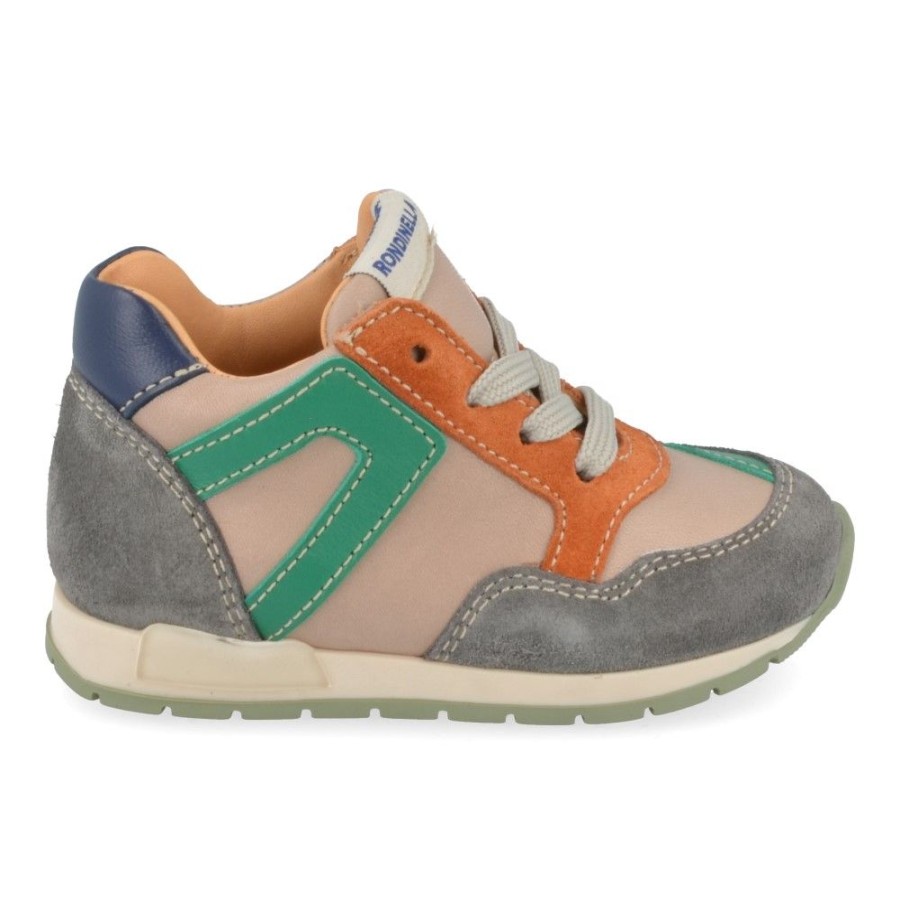 Children'S Shoes For Jongens maximo | Rondinella Sneakers Grey Boys (4716/1E) - Junior Steps