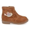 Children'S Shoes For Meisjes shoeboy | Pom D'Api Short Boots Cognac Girls (Retro Bird) - Junior Steps