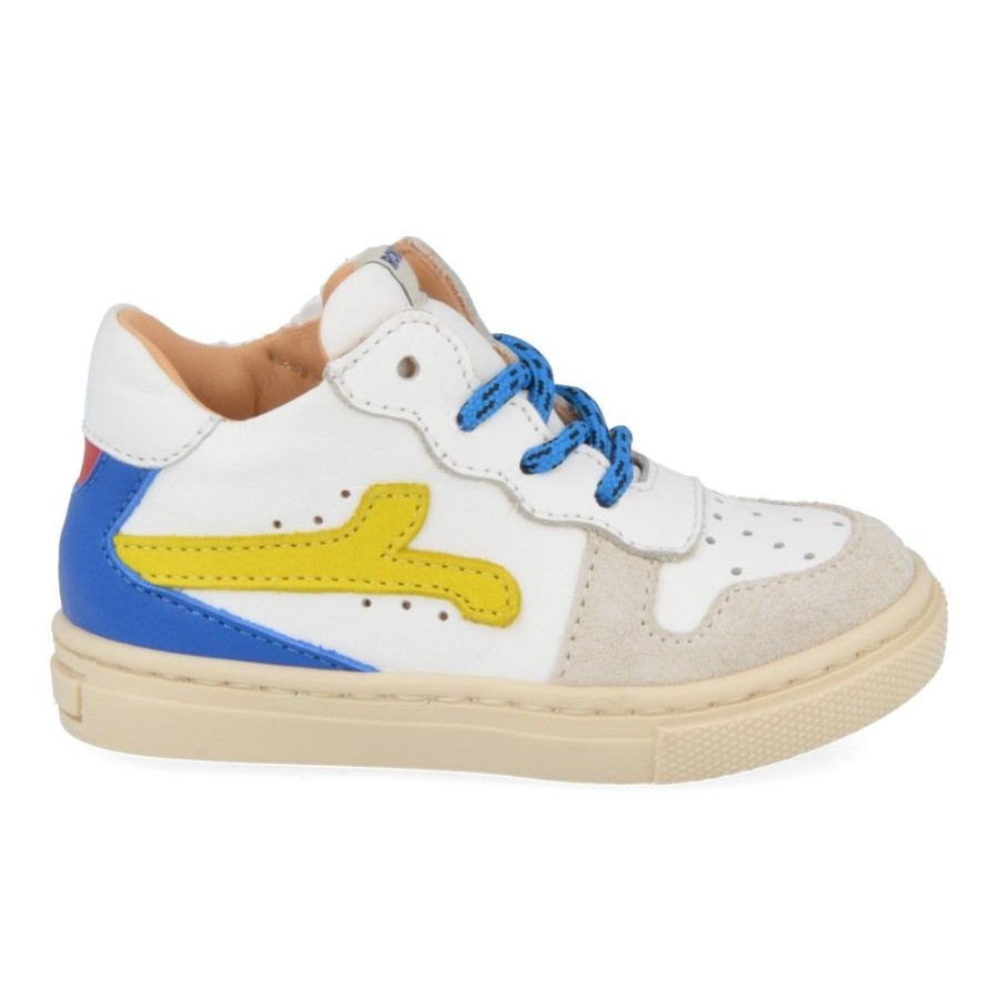 Children'S Shoes For Jongens rondinella | Rondinella Sneakers Wit Boys (4749Ab) - Junior Steps