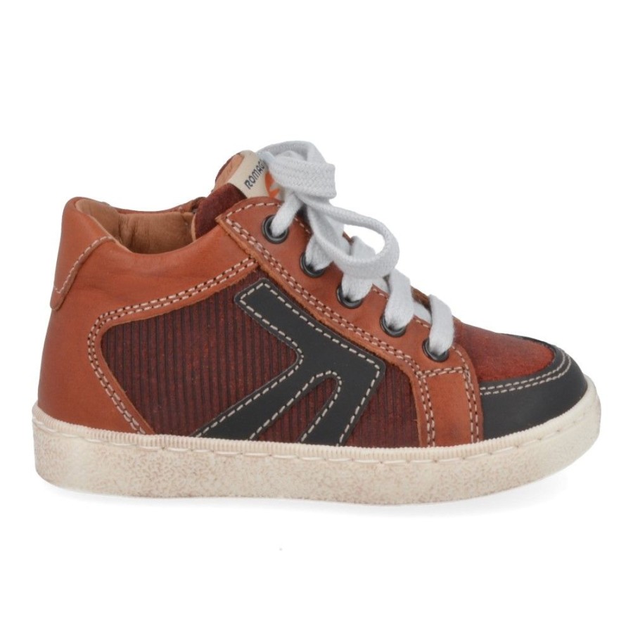 Children'S Shoes For Jongens romagnoli | Romagnoli Sneakers Bordeaux Boys (3268R756) - Junior Steps