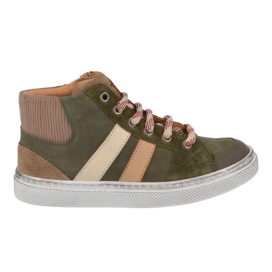 Children'S Shoes For Jongens zecchino d'oro | Zecchino D'Oro Sneakers Khaki Boys (M12-7209) - Junior Steps