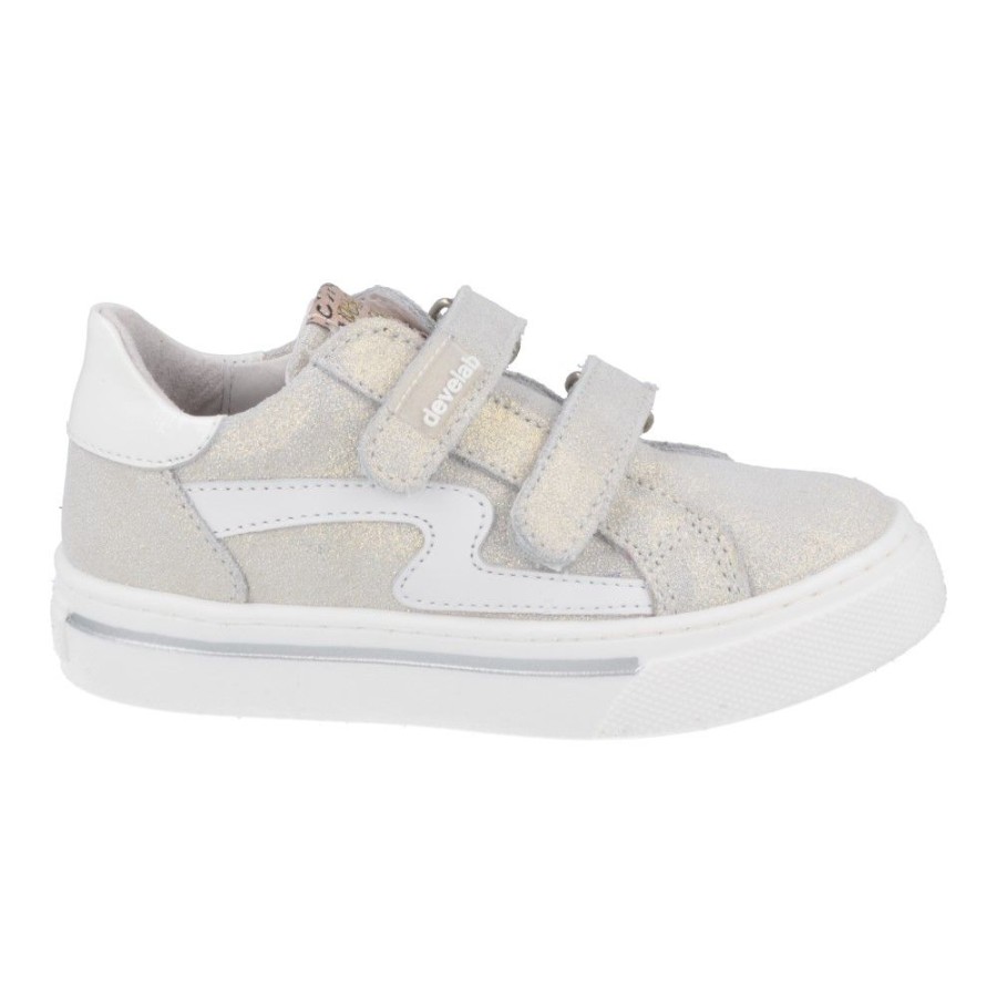 Children'S Shoes For Meisjes develab | Develab Sneakers Silver Girls (42636) - Junior Steps