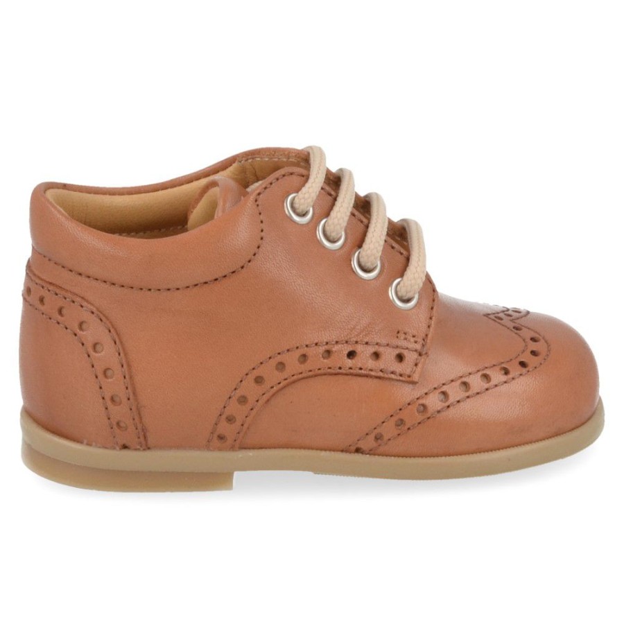 Children'S Shoes For Jongens zecchino d'oro | Zecchino D'Oro Lace Shoe Cognac Boys (1175) - Junior Steps