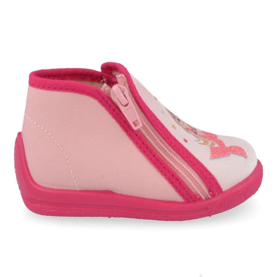 Children'S Shoes For Meisjes bellamy | Bellamy Slippers Pink Girls (736003 Paule Sirene) - Junior Steps