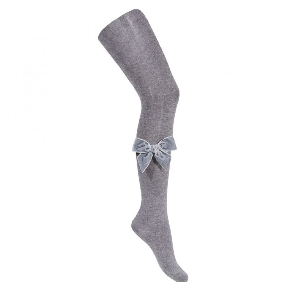 Accessories condor | Condor Pantyhose Grey Girls (2.489/1 Col.230) - Junior Steps