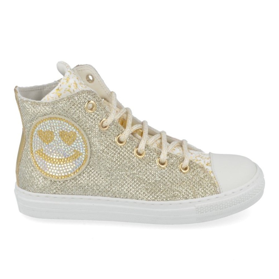 Children'S Shoes For Meisjes zecchino d'oro | Zecchino D'Oro Sneakers Gold Girls (F14-4511-2G) - Junior Steps