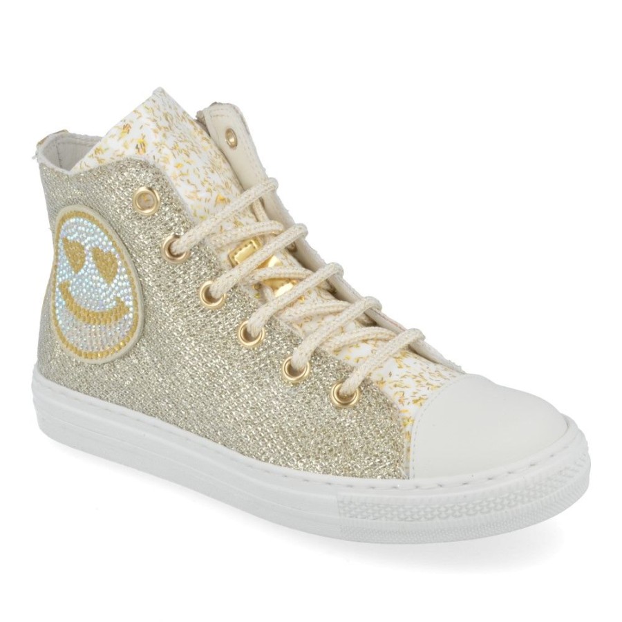 Children'S Shoes For Meisjes zecchino d'oro | Zecchino D'Oro Sneakers Gold Girls (F14-4511-2G) - Junior Steps