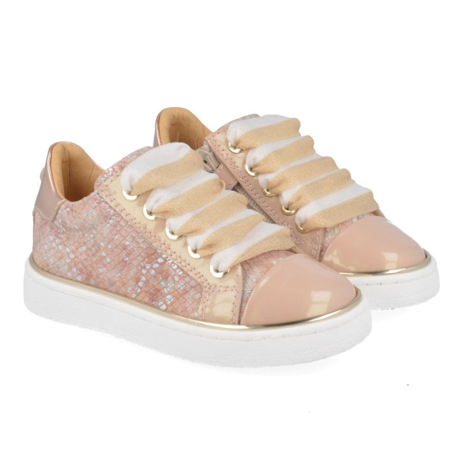 Children'S Shoes For Meisjes cherie | Cherie Sneakers Nude Girls (982) - Junior Steps