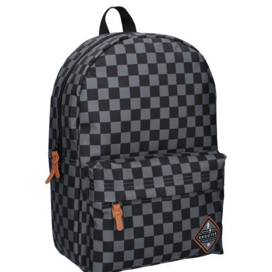 Bags skooter | Skooter Backpack Black Boys (421-0413) - Junior Steps