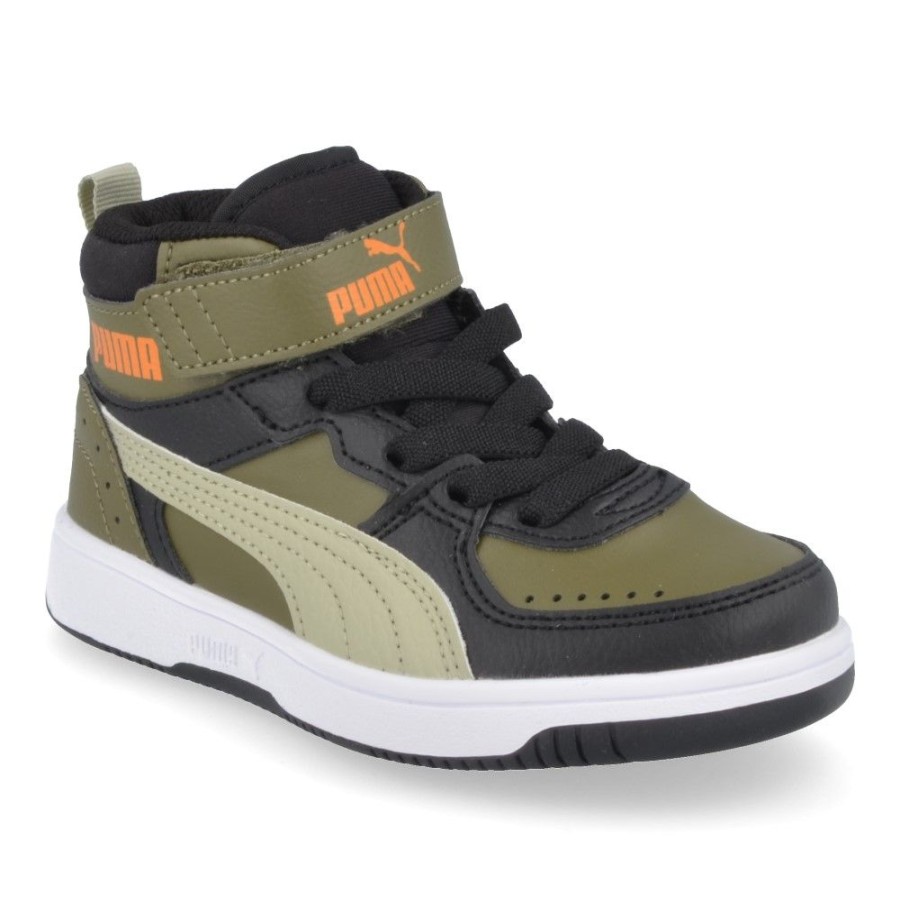 Children'S Shoes For Jongens puma | Puma Sports And Play Shoes Khaki (388448-02 / 388447-02) - Junior Steps