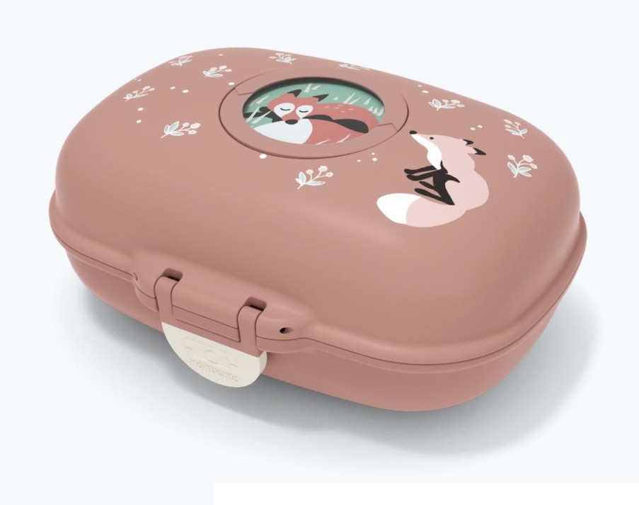 Accessories monbento | Monbento Sandwich Box Pink Girls (16014081) - Junior Steps