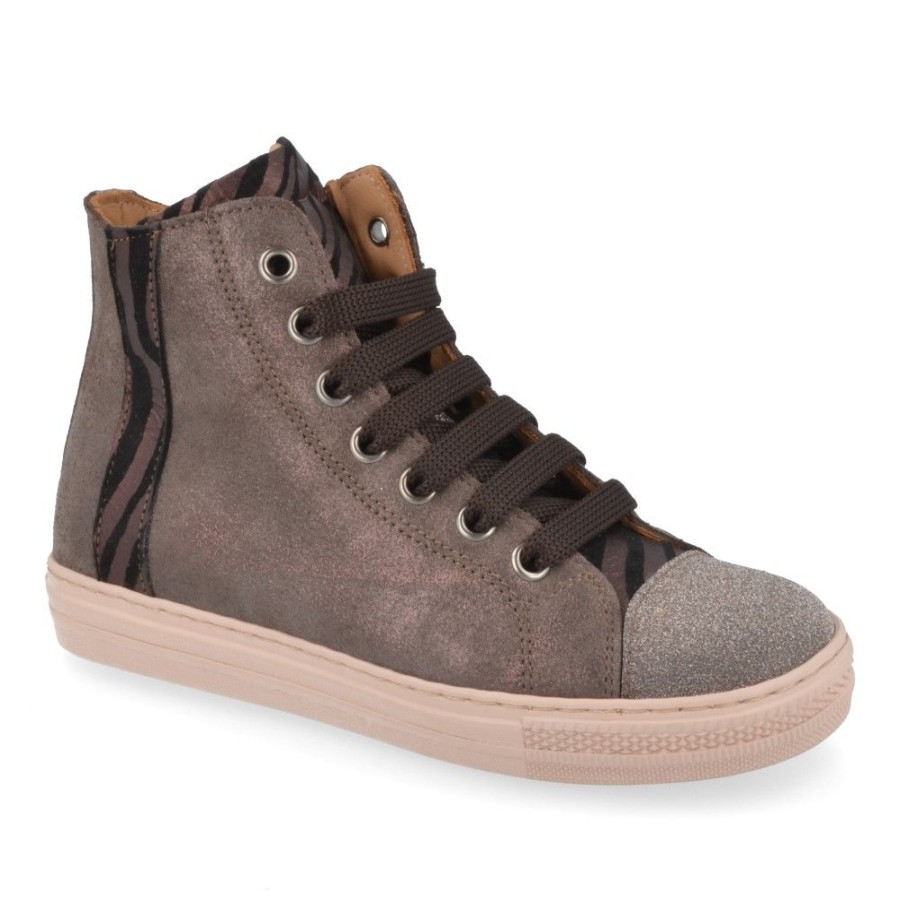 Children'S Shoes For Meisjes shoeboy | Zecchino D'Oro Sneakers Taupe Girls (4401) - Junior Steps