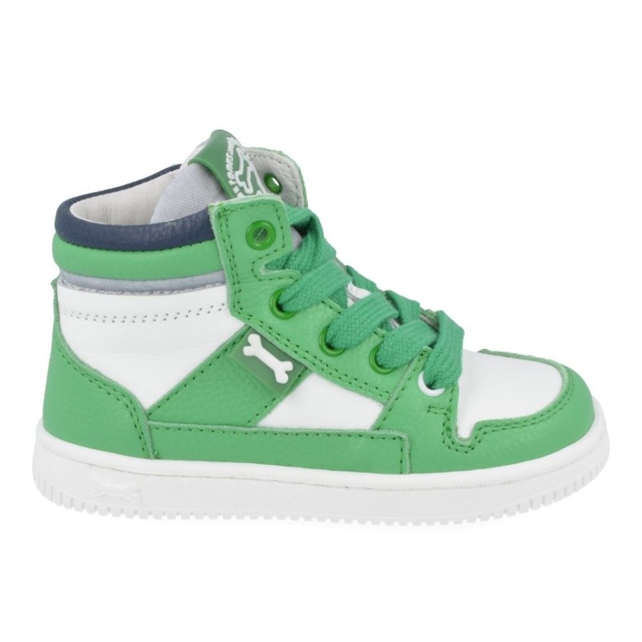 Children'S Shoes For Jongens stones and bones | Stones And Bones Sneakers Green Boys (Neal) - Junior Steps