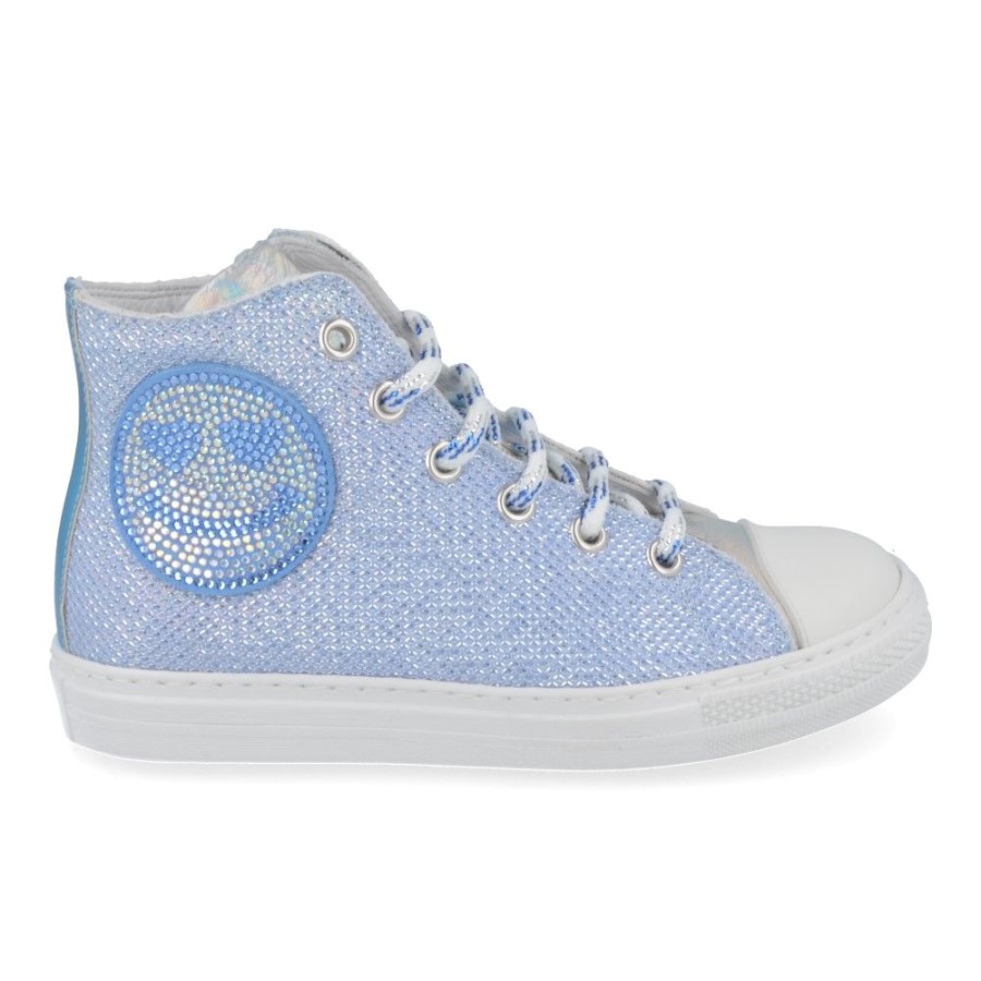 Children'S Shoes For Meisjes zecchino d'oro | Zecchino D'Oro Sneakers Blue Girls (F14-4511-4G) - Junior Steps