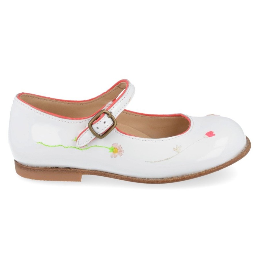 Children'S Shoes For Meisjes Jff | Jff Ballerina Wit Girls (522) - Junior Steps