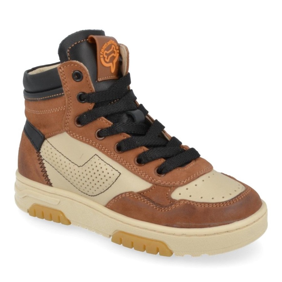 Children'S Shoes For Jongens stones and bones | Stones And Bones Sneakers Cognac Boys (Ricet) - Junior Steps