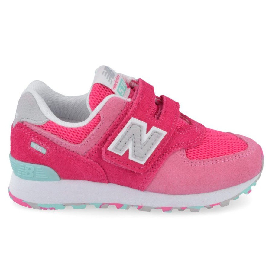 Children'S Shoes For Meisjes New balance | New Balance Sneakers Fuchia Girls (Yv574) - Junior Steps