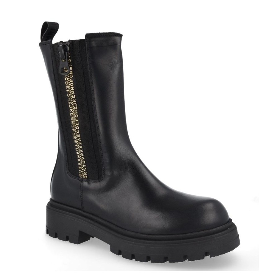 Children'S Shoes For Meisjes Andrea morelli | Andrea Morelli Boots Black Girls (51494) - Junior Steps